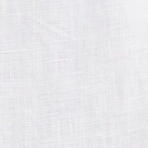 %100 Keten Yanları Elastik Önü Pileli Pantolon Kadın Beyaz Pantolon - 324P4AGHLF00S