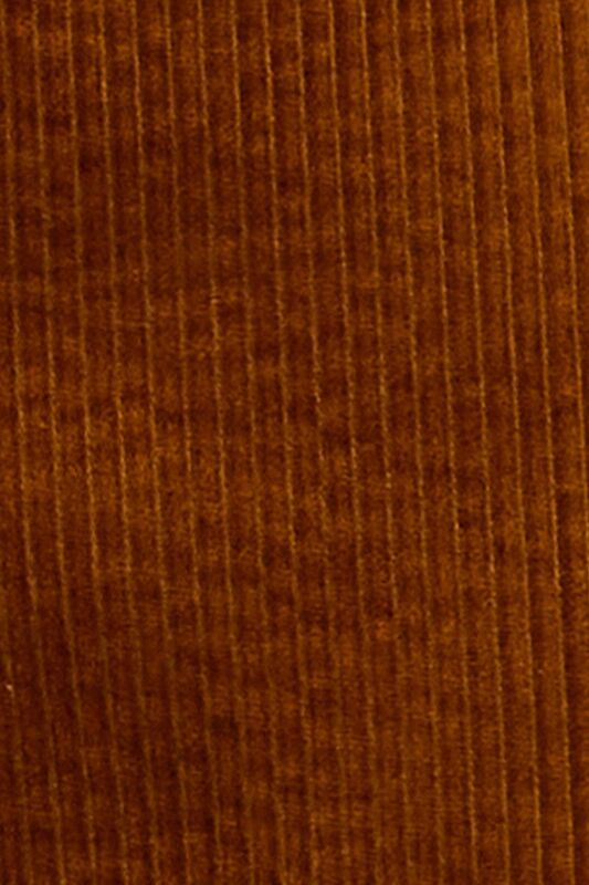 %100 Koton Jogger Kadife Pantolon Kadın Kahverengi T-Shirt - 323A453ULF03Z