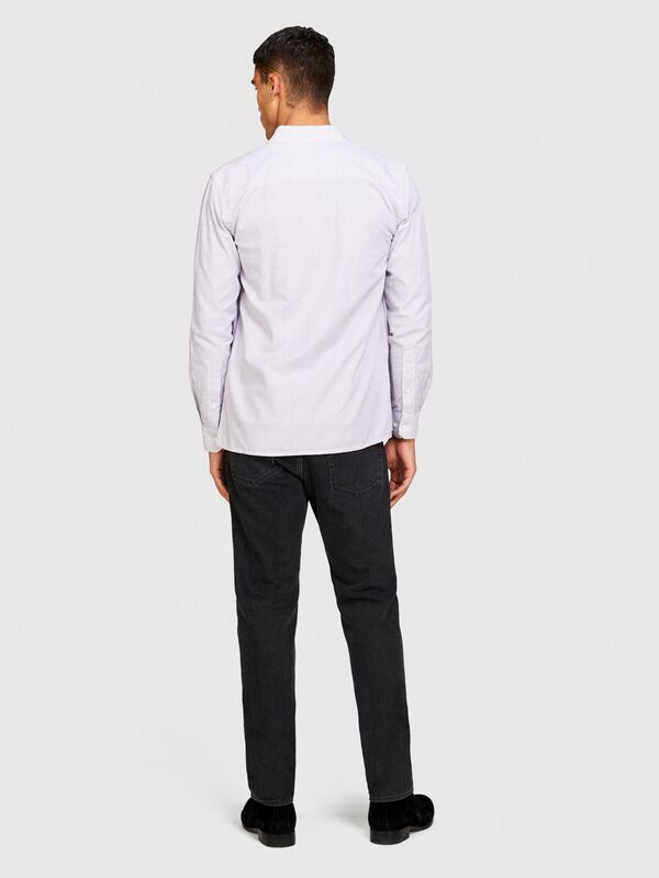 %100 Koton Liverpool Slim Fit Denim Pantolon Erkek Lacivert Pantolon - 323A4V8JSE01L