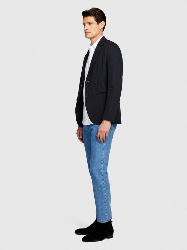 Sisley - %100 Koton Liverpool Slim Fit Denim Pantolon Erkek Renkli Pantolon - 323A4V8JSE01L