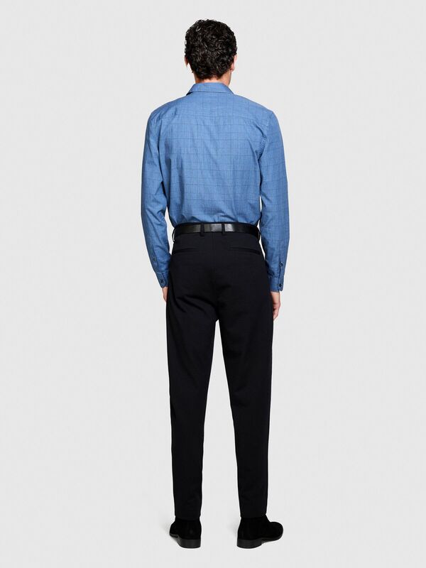 %100 Koton Regular Fit Kareli Gömlek Erkek Renkli Gömlek - 323A5RDJSQ02K