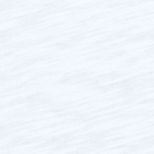 %100 Koton Slim Fit Slub T-Shirt Erkek Beyaz T-Shirt - 323A3YR7S101K