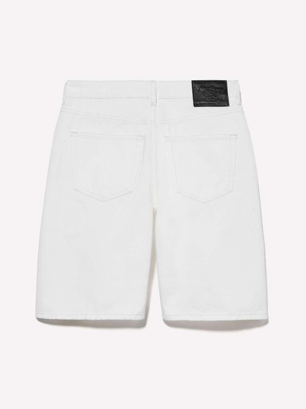 %100 Pamuk Düşük Bel Relax Fit Bermuda Denim Şort Kadın Bej Denim Şort - 325P4W9KL901L