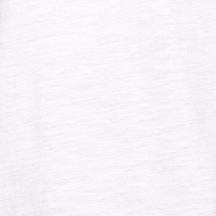 %100 Pamuk Göğsü Cepli Bisiklet Yaka Slub T-Shirt Erkek Beyaz T-Shirt - 324P3WF0S103L