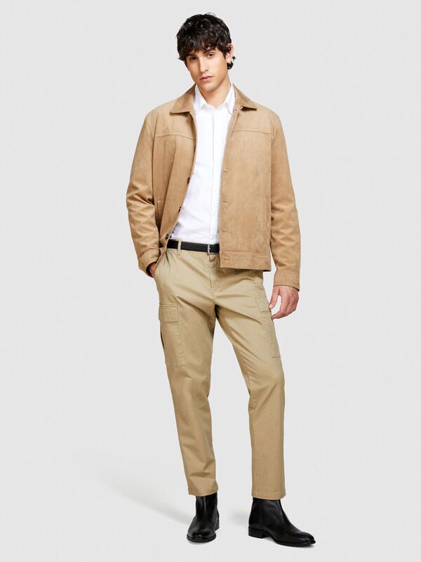 %100 Pamuk Slim Fit Oxford Gömlek Erkek Beyaz Gömlek - 324P5HHLSQ031