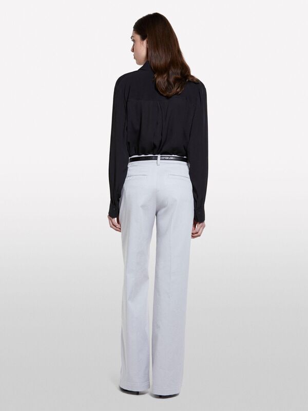 %100 Viskoz Arkası Uzun Over Fit Gömlek Kadın Siyah Gömlek - 325P5IDTLQ08R