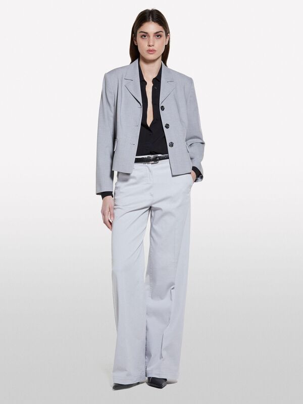 Sisley - %100 Viskoz Arkası Uzun Over Fit Gömlek Kadın Siyah Gömlek - 325P5IDTLQ08R