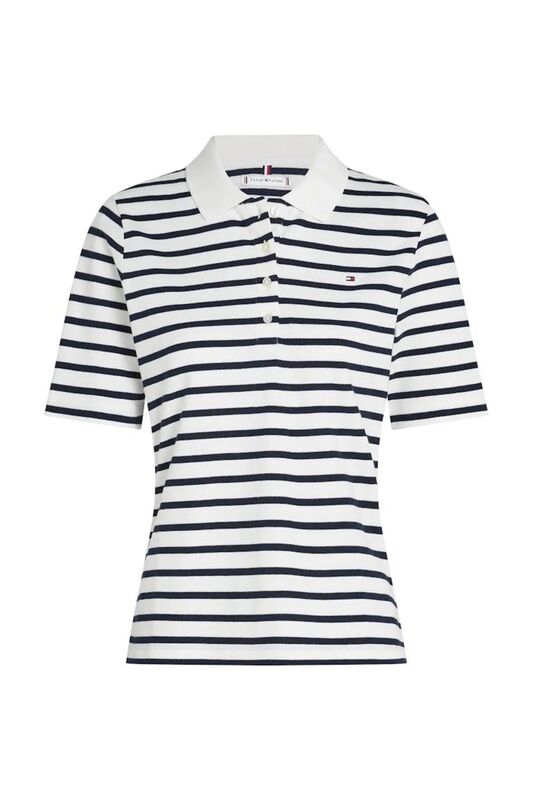 1985 REG PIQUE POLO SS Kadın Mavi Polo - WW0WW43224