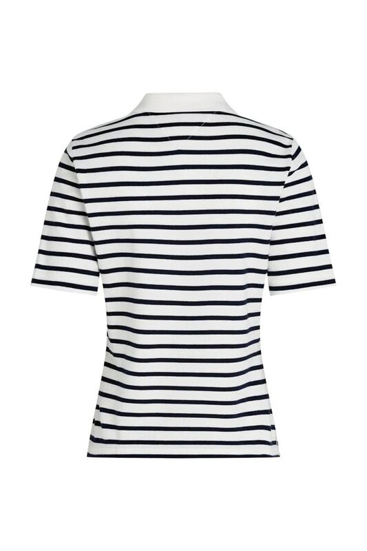 1985 REG PIQUE POLO SS Kadın Mavi Polo - WW0WW43224