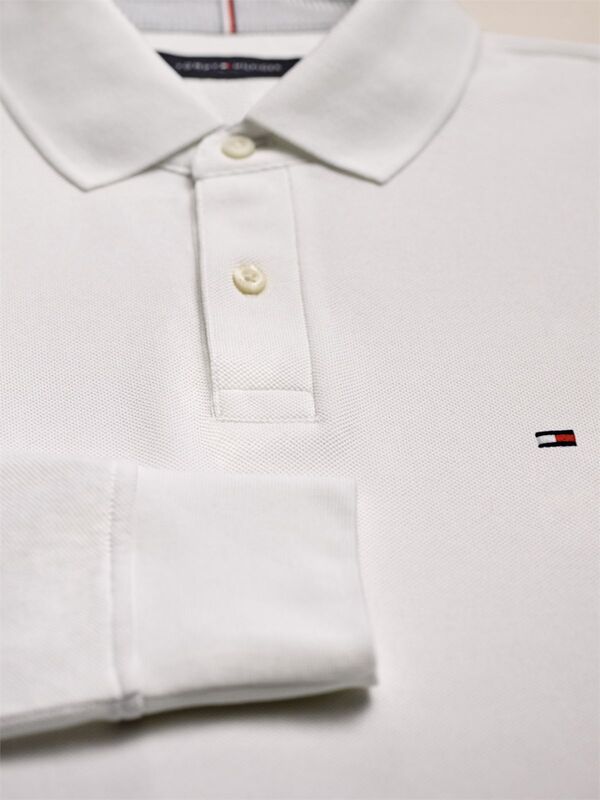 1985 REGULAR LS POLO Erkek Beyaz T-Shirt - MW0MW20183