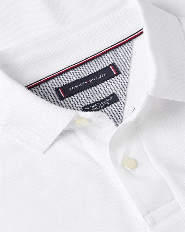 1985 REGULAR LS POLO Erkek Beyaz T-Shirt - MW0MW20183