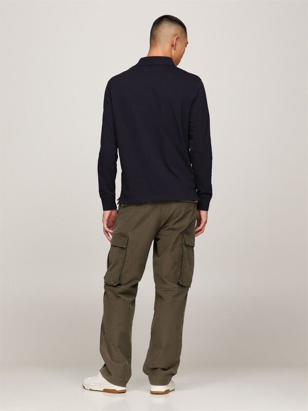 1985 REGULAR LS POLO Erkek Mavi T-Shirt - MW0MW20183