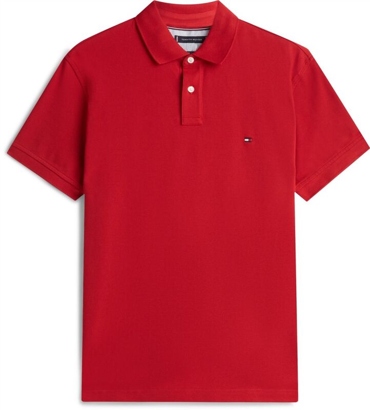1985 REGULAR POLO Erkek Kırmızı Polo - MW0MW17770