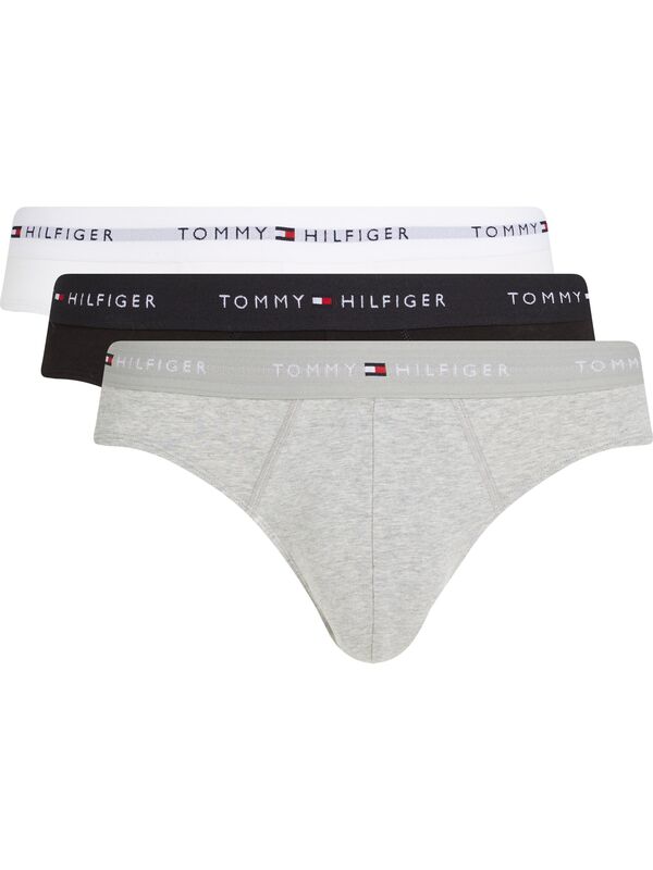 Tommy Hilfiger - 3P BRIEF WB Erkek Kırmızı Boxer - UM0UM03471