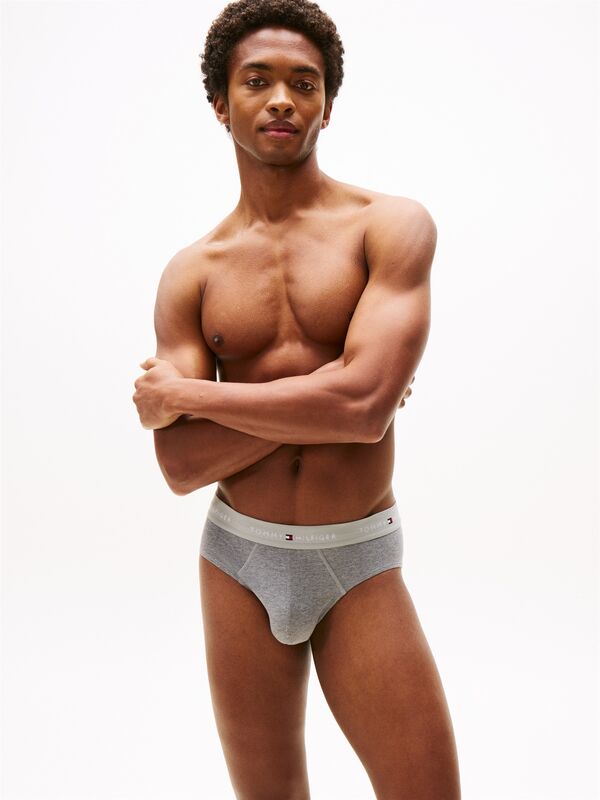 Tommy Hilfiger - 3P BRIEF WB Erkek Kırmızı Boxer - UM0UM03471