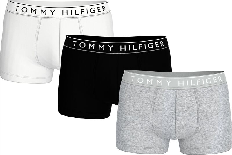 Tommy Hilfiger - 3P TRUNK DTM Erkek Kırmızı Boxer - UM0UM03520