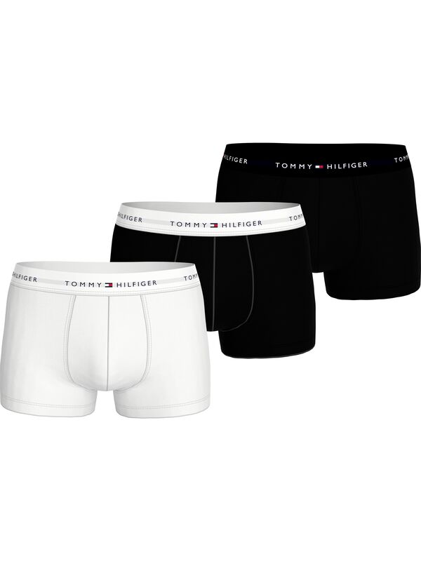 Tommy Hilfiger - 3P TRUNK DTM Erkek Siyah Boxer - UM0UM03523