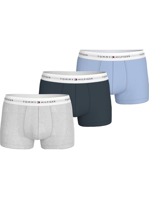 Tommy Hilfiger - 3P TRUNK Erkek Pembe Boxer - UM0UM02761