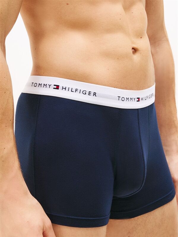 3P TRUNK PRINT Erkek Gri Boxer - UM0UM02768