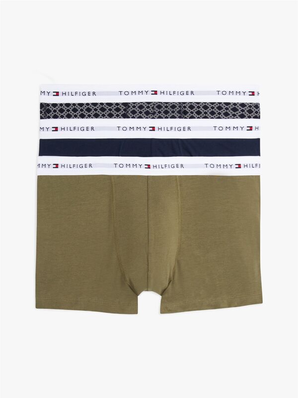 3P TRUNK PRINT Erkek Gri Boxer - UM0UM02768
