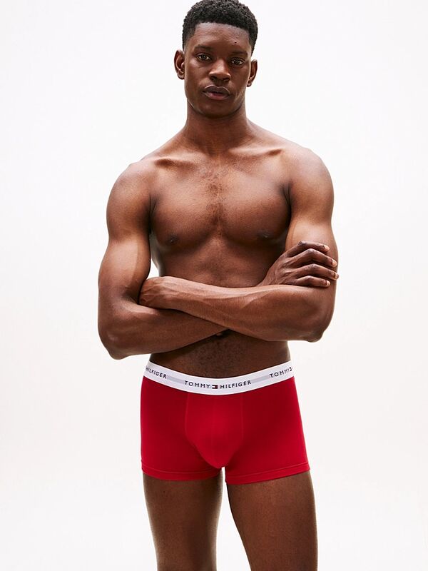 3P TRUNK PRINT Erkek Sarı Boxer - UM0UM02768