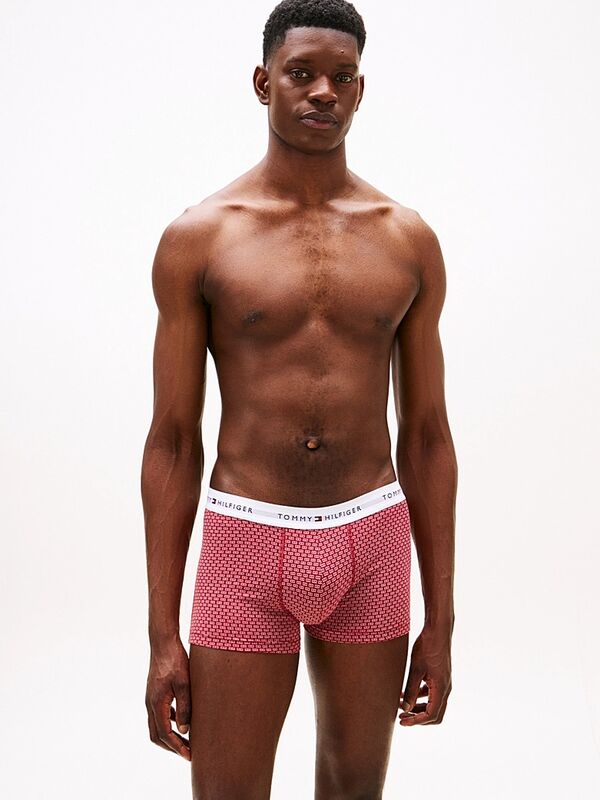 3P TRUNK PRINT Erkek Sarı Boxer - UM0UM02768