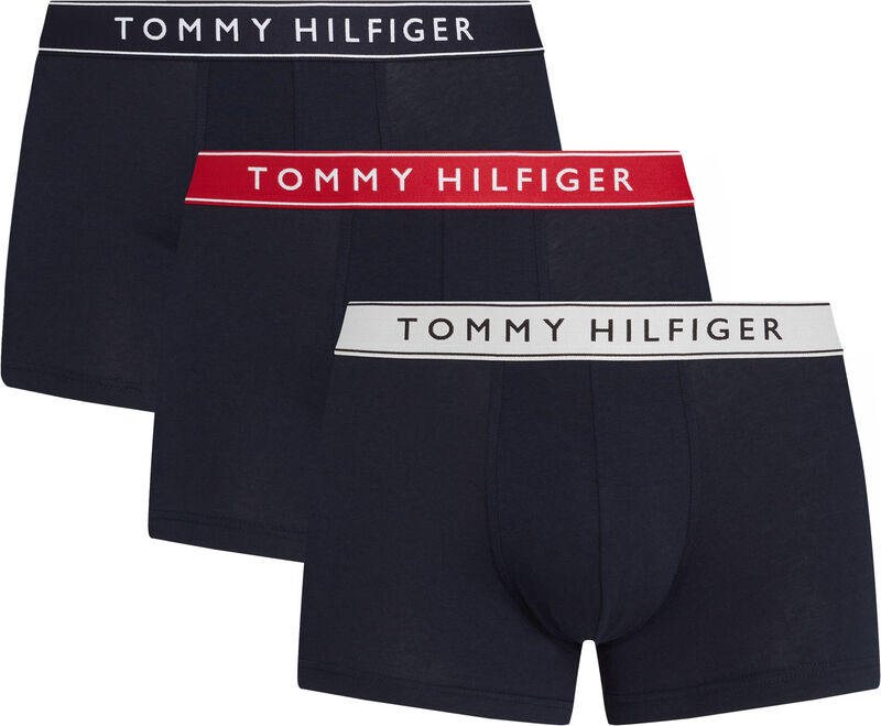 Tommy Hilfiger - 3P TRUNK WB Erkek Kırmızı Boxer - UM0UM03457
