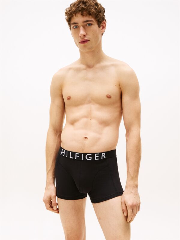 Tommy Hilfiger - 3P TRUNK WB Erkek Mavi Boxer - UM0UM03465