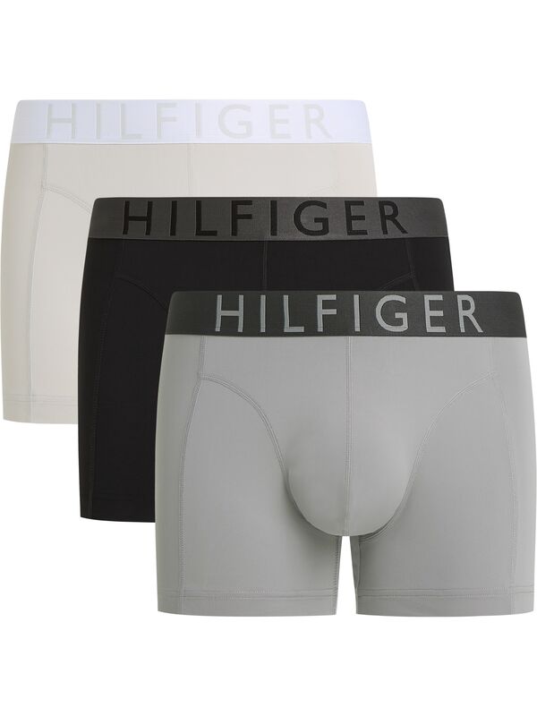 Tommy Hilfiger - 3P TRUNK WB Erkek Mavi Boxer - UM0UM03467
