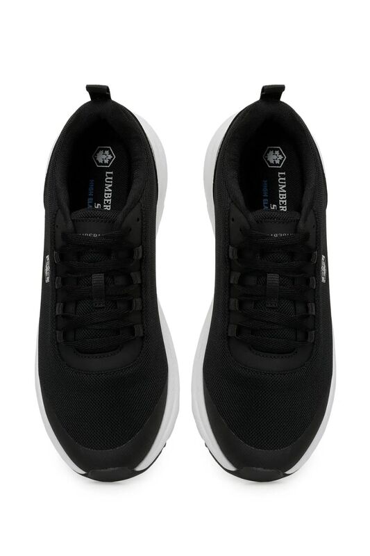 3W JACKSON 3PR Erkek Siyah Spor Ayakkabı - 101386737