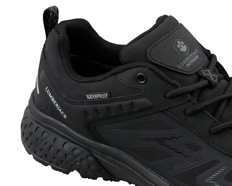 3W JOSEP 3PR Erkek Siyah Spor Ayakkabı - 101386756