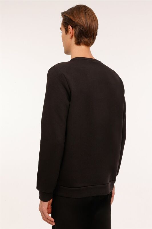 4W ML ARON 16SD4001 4PR Erkek Siyah Sweatshirt - L101899184