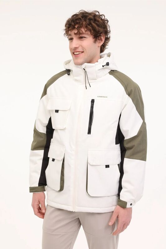 Lumberjack - 4W ML GOMNIS 2URBN06 4PR Erkek Bej Kaban - 101813392