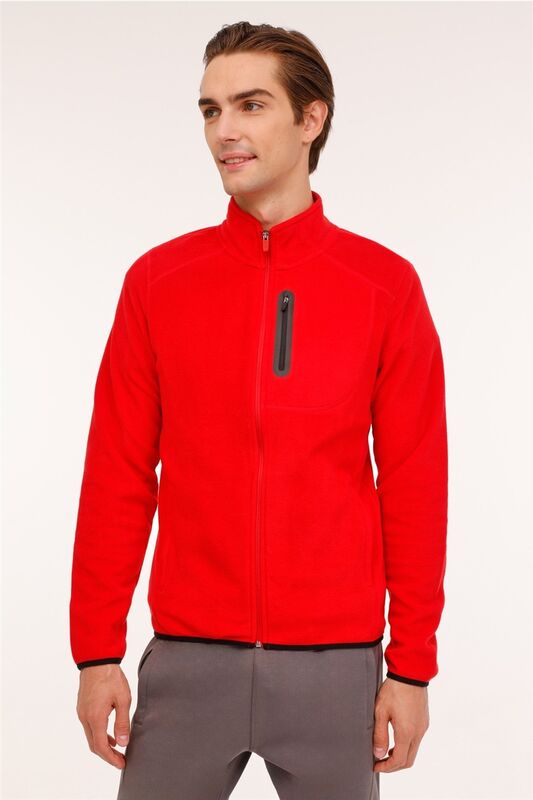 4W ML NORDIC 7SN165 4PR Erkek Kırmızı Sweatshirt - L101815792