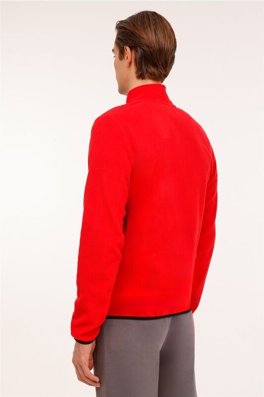 4W ML NORDIC 7SN165 4PR Erkek Kırmızı Sweatshirt - L101815792