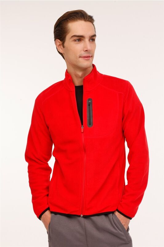 4W ML NORDIC 7SN165 4PR Erkek Kırmızı Sweatshirt - L101815792