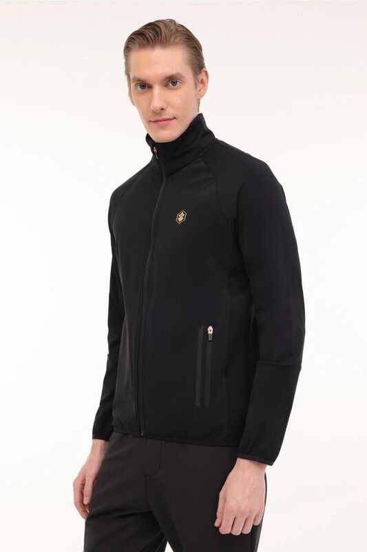 Lumberjack - 4W ML ZOME 18ITL-GD2 4PR Erkek Siyah Sweatshirt - L101892321