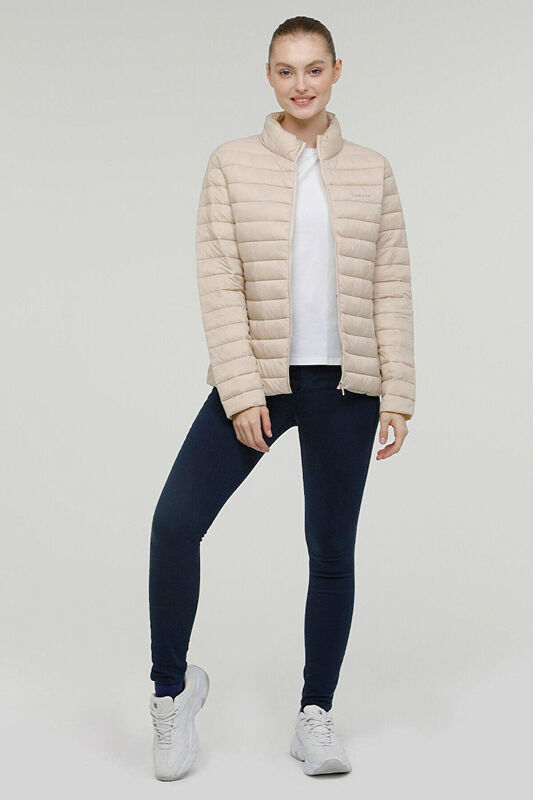 4W WB PADDED 1SN28 4PR Kadın Bej Mont - L101782296