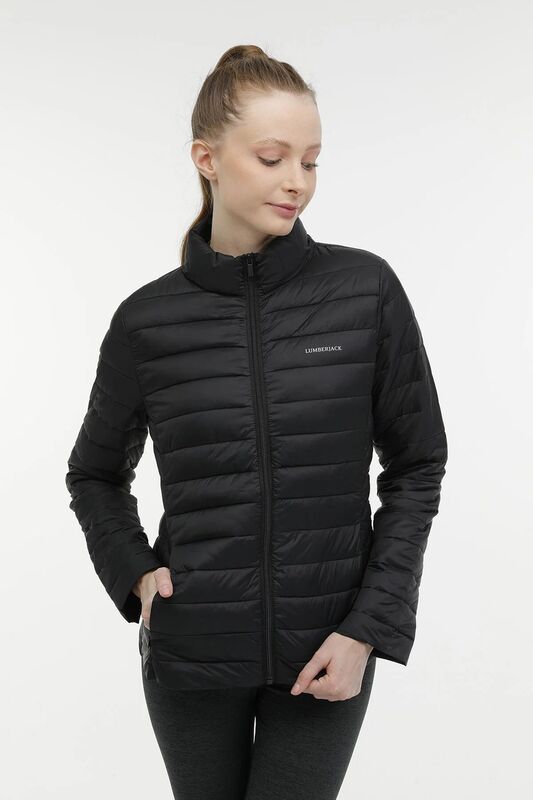 Lumberjack - 4W WB PADDED 1SN28 4PR Kadın Siyah Mont - L101782298
