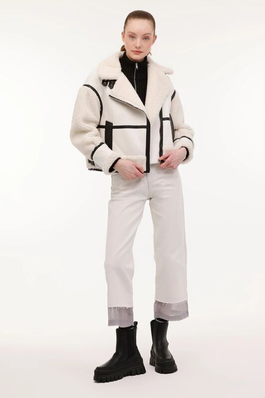 Lumberjack - 4W WL NANCY 6NSED0203 4PR Kadın Bej Mont - 101784288