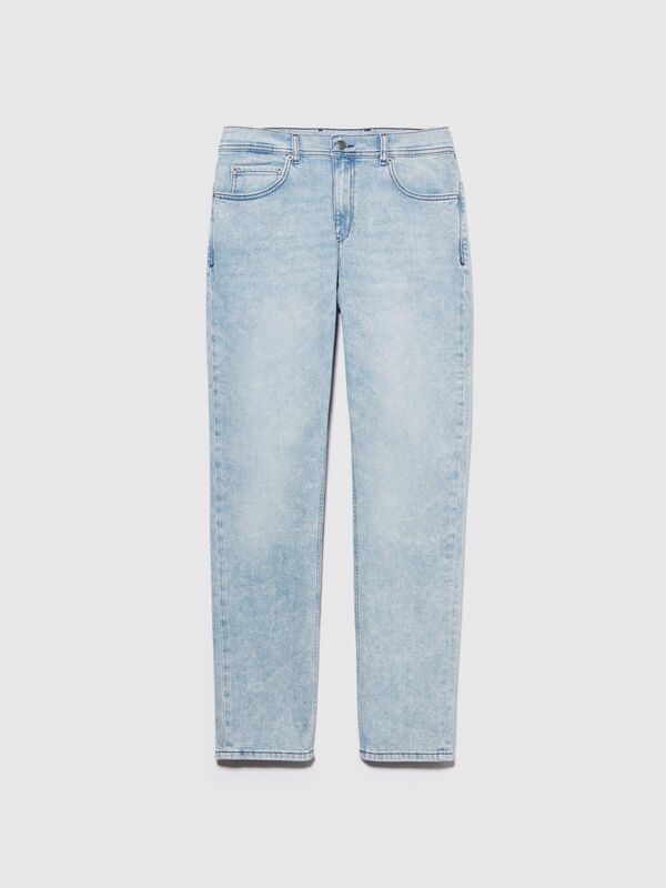 5 Cepli Normal Bel Denim Pantolon Erkek Siyah Mix Pantolon - 324P4SUYSE022