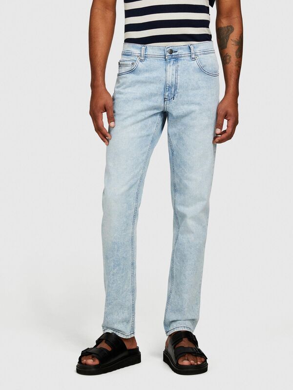 5 Cepli Normal Bel Denim Pantolon Erkek Siyah Mix Pantolon - 324P4SUYSE022