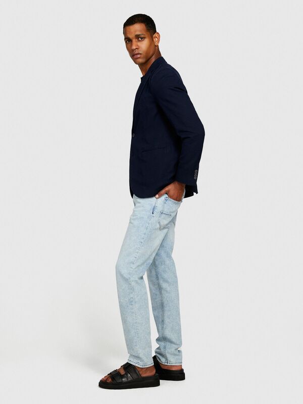 5 Cepli Normal Bel Denim Pantolon Erkek Siyah Mix Pantolon - 324P4SUYSE022