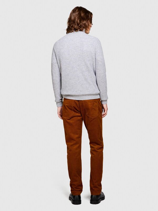 5 Cepli Regular Fit Kadife Pantolon Erkek Kahverengi Pantolon - 323A432XSE01Q