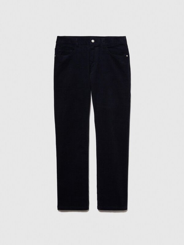 5 Cepli Regular Fit Kadife Pantolon Erkek Renkli T-Shirt - 323A432XSE01Q