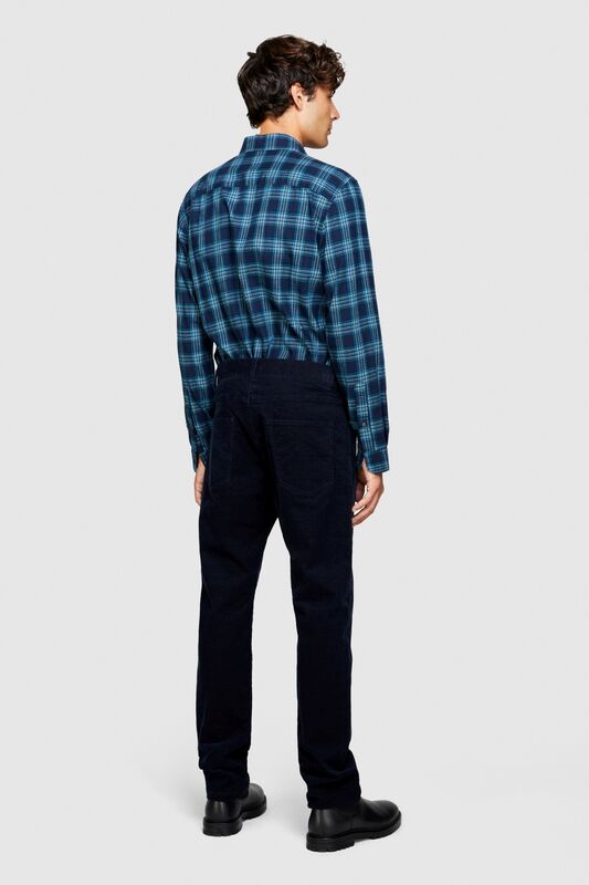 5 Cepli Regular Fit Kadife Pantolon Erkek Renkli T-Shirt - 323A432XSE01Q