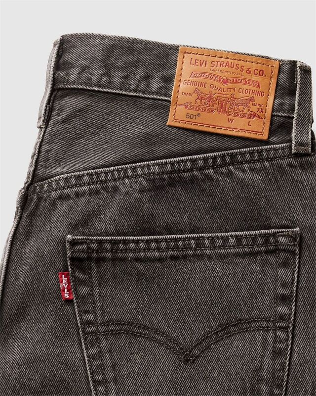 501 '90S TAKE A HINT Kadın Siyah Denim Pantolon - A1959