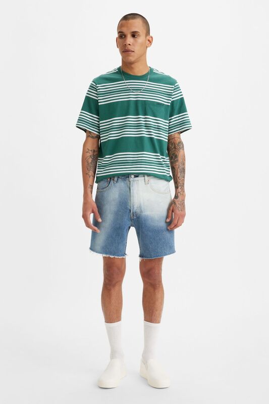 501 93 SHORTS IN THE DISCO SHORT Erkek Mavi Denim Şort - 85221-0057