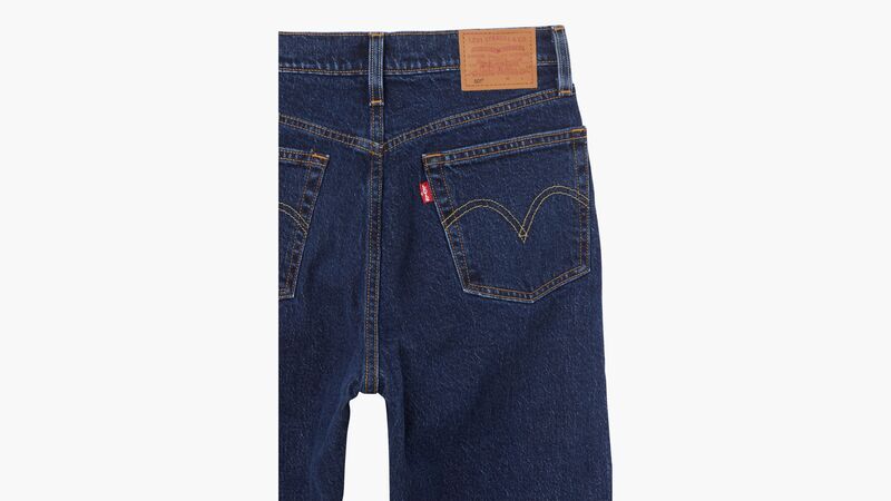 501 CROP LOCAL Kadın Mavi Denim Pantolon - A7739