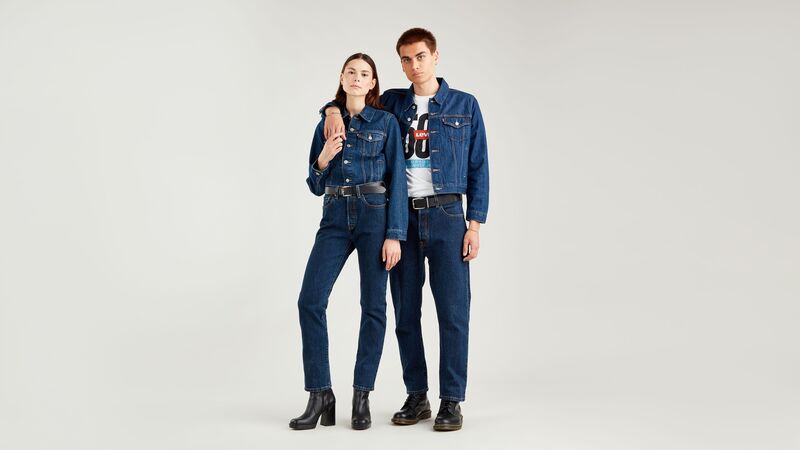 501 CROP LOCAL Kadın Mavi Denim Pantolon - A7739